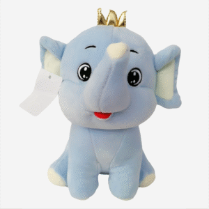 Elefante de peluche y globo pequeño según ocasión