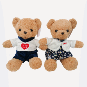 Pareja de osos (33 cm aprox)