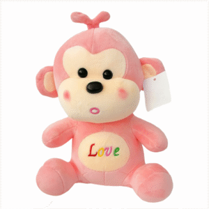 Monito rosado (25 cm aprox)