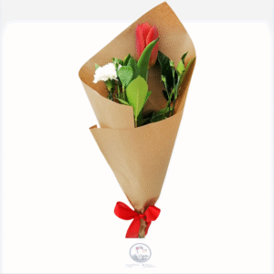 Ramo de un tulipán y un clavel