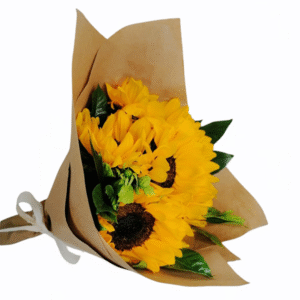 Ramo de 12 girasoles