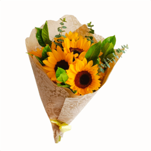 Ramo de 6 girasoles
