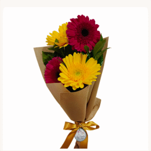 Ramo de 4 gerberas
