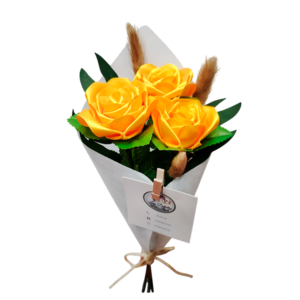 Ramo de 3 rosas eternas