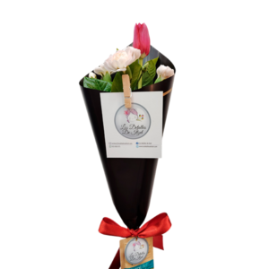Ramo de un tulipán y un clavel